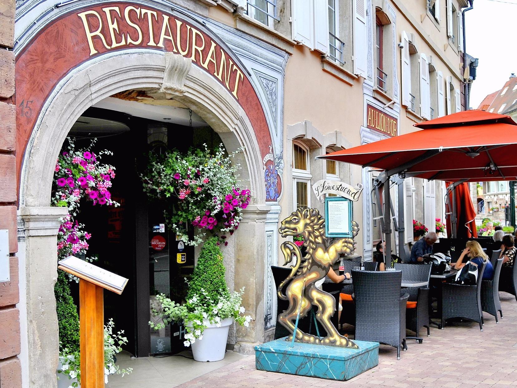 Spa Hotel Restaurant Au Lion D'Or La Petite-Pierre Exterior foto